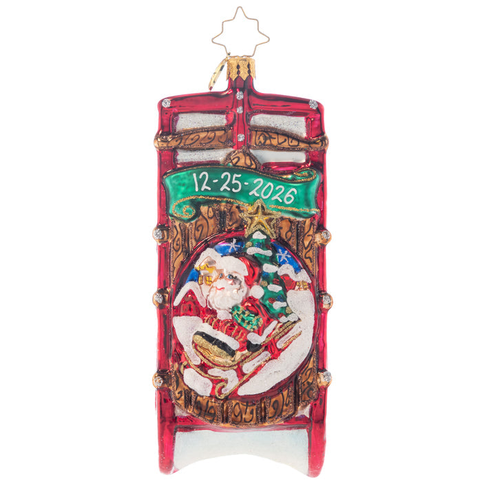 Speedy Santa Sledder! Personalized