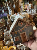 Stonewear Blue Tealight House