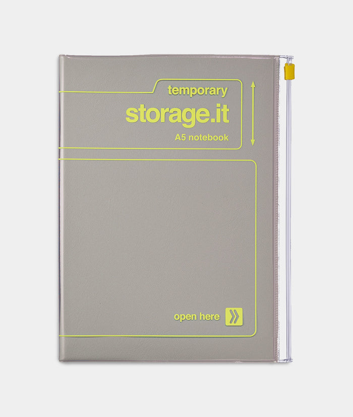 Storage.it A5 Notebook Grey