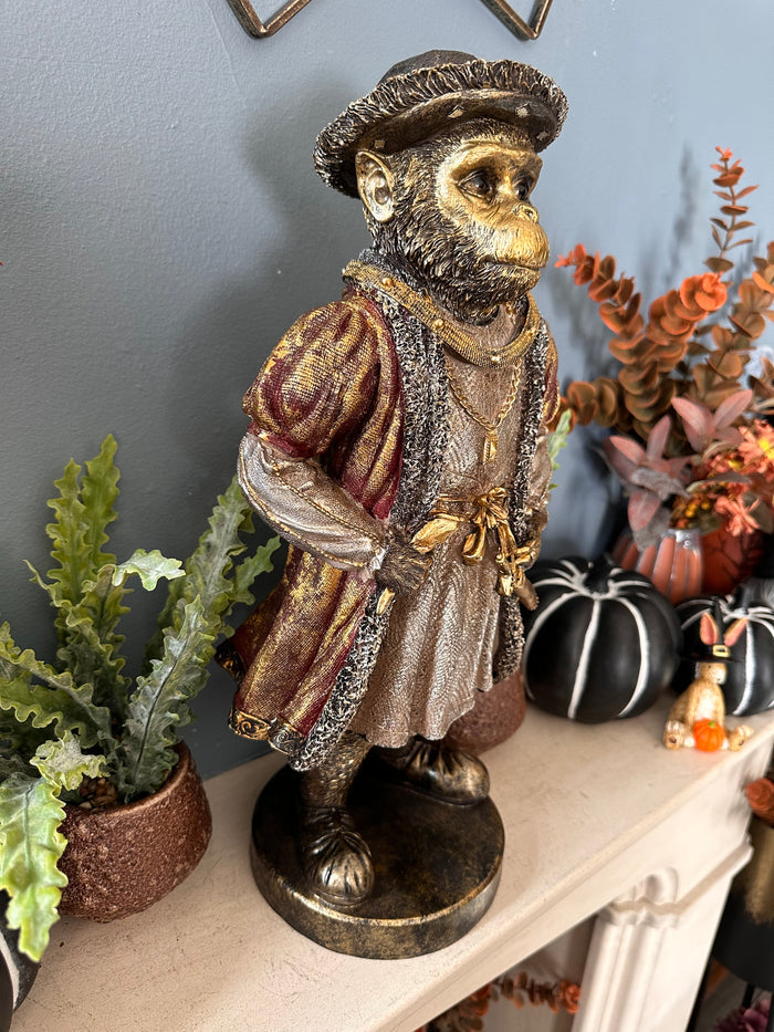 Stunning Decorative Monkey in Costume with Sword