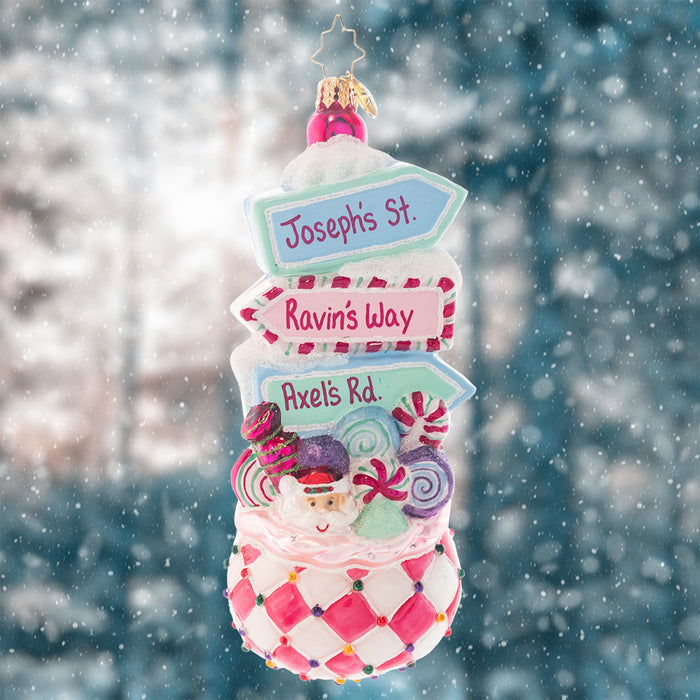 Sweet Street Treat Personalized