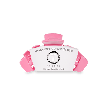 Teleties Classic Claw Clip -Peonies Please