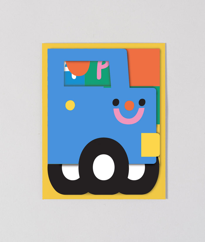 Truck Fold Out Card