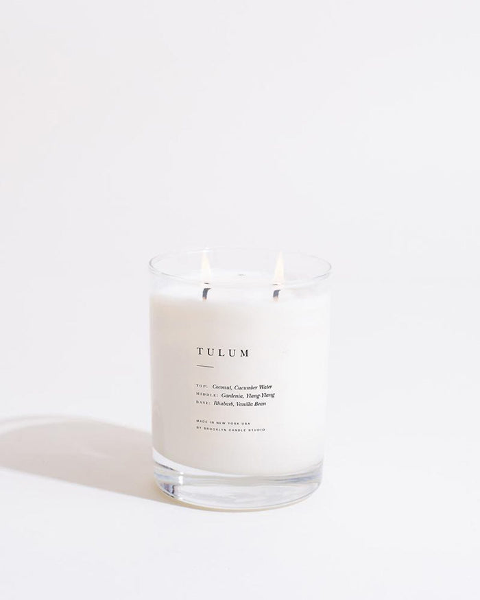 Tulum Classic 2-Wick Candle Escapist Collection Brooklyn Candle Studio