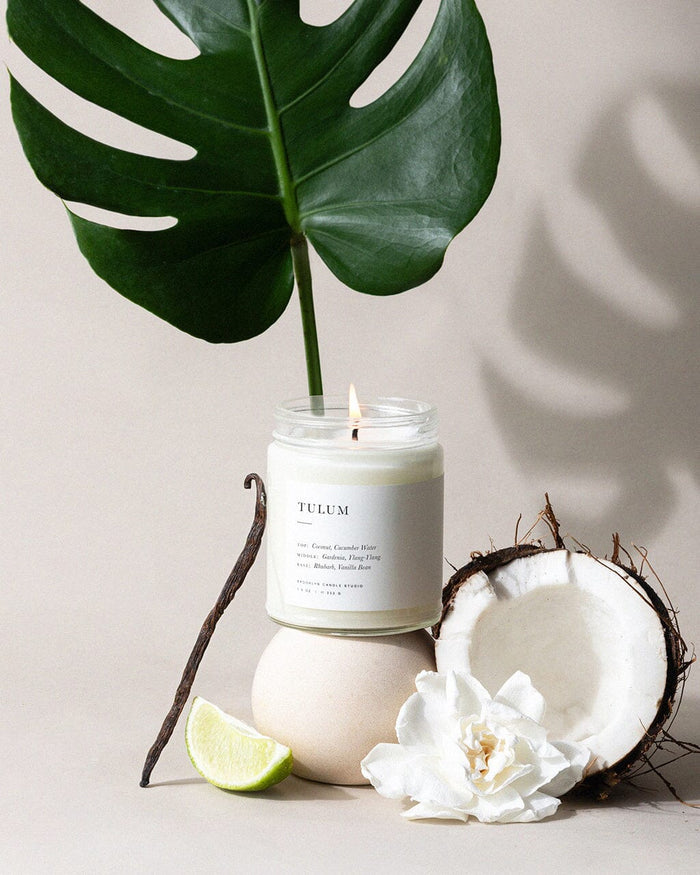 Tulum Jar Candle Minimalist Brooklyn Candle Studio