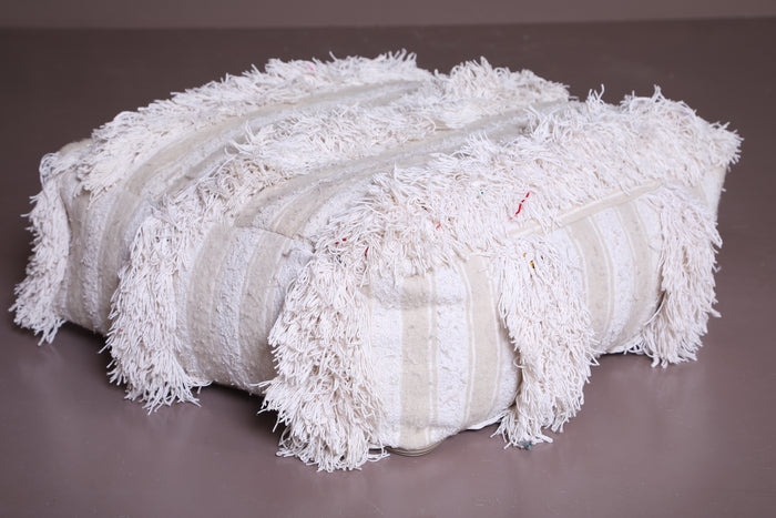 Two Amazing Floor poufs Ottoman - kilim pouf