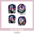 WC433 ~ Enchanted Moons ~ UV DTF Decal Sheet