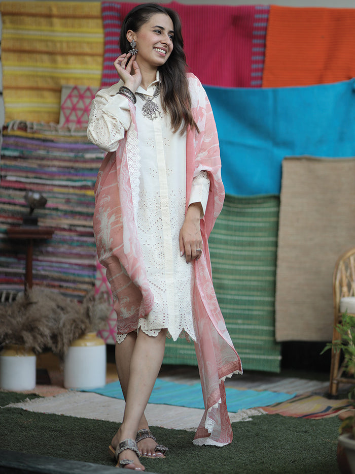 What Jhumka White Dress