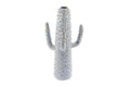 WHITE CERAMIC ECLECTIC VASE