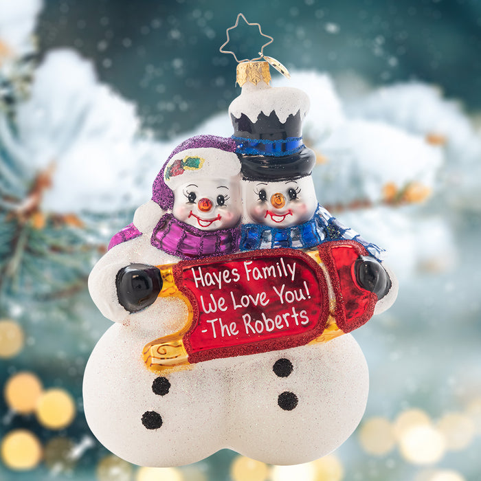 Winterland Fun Personalized