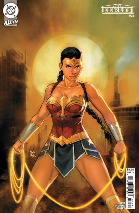 WONDER WOMAN #26 CVR D ROD REIS CARD STOCK VAR