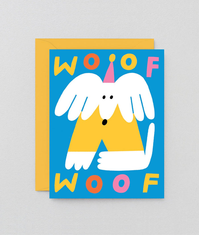 Woof Woof Dog Kids Card