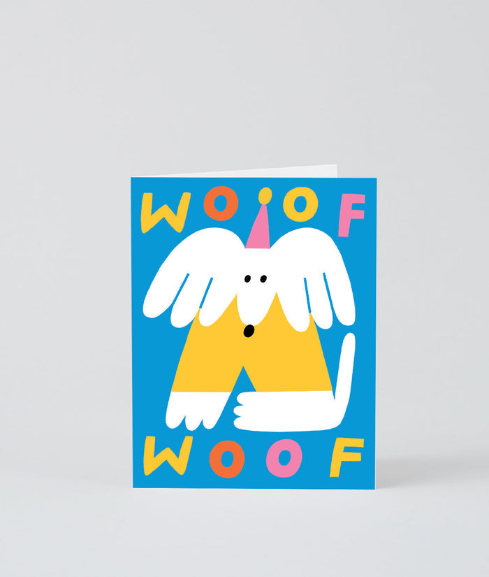 Woof Woof Dog Kids Card