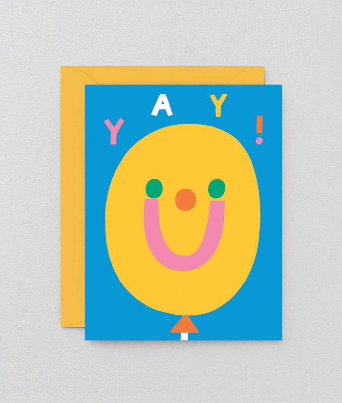 Yay Balloon Kids Birthday Card