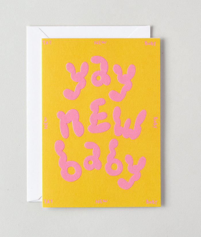 Yay New Baby Card