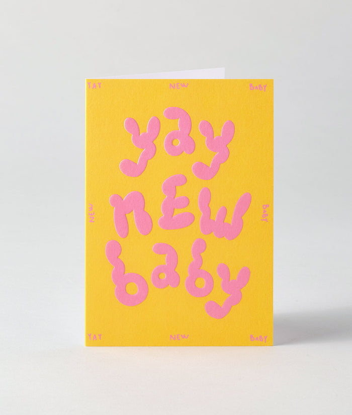 Yay New Baby Card