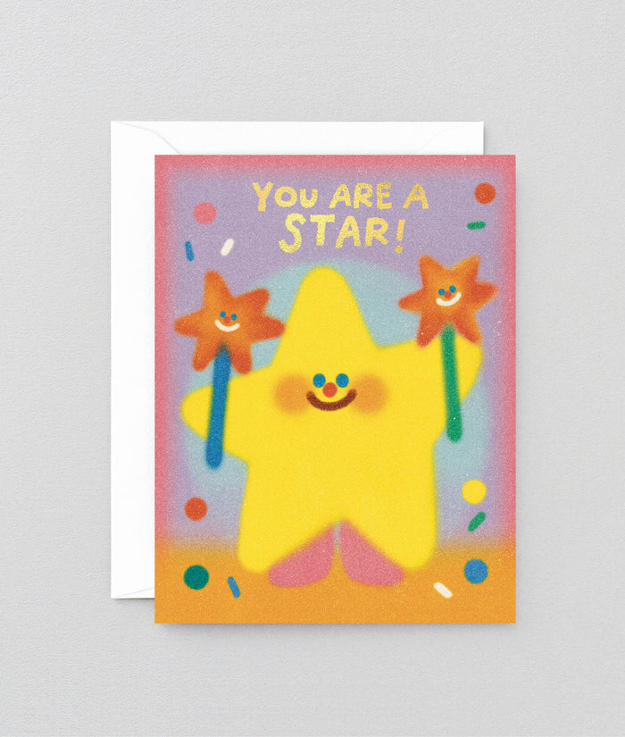 You Are A Star! Kids Birthday Card
